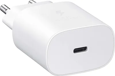 Produktbild von Samsung Schnellladegerät 25W EP-TA800 inkl. Typ C EP-DG977 Ladekabel Weiß