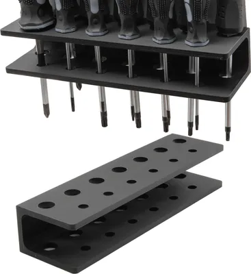 Produktbild von Schraubendreher Halter Wandhalterung Schraubenzieher Werkzeug Werkzeugwand Wand