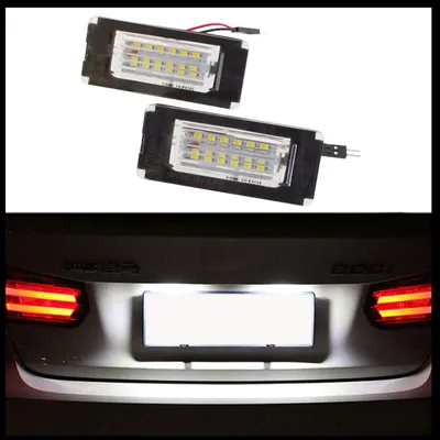 Produktbild von Kennzeichenbeleuchtung 2x LED PREMIUM 18 SMD für Mini Cooper R56 R57 R58 R59