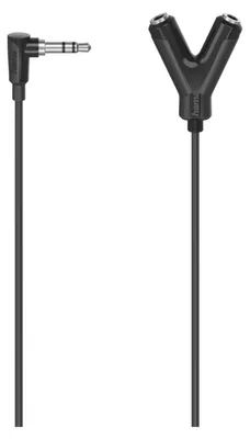 Produktbild von Hama Audio-Adapter 3,5mm - 2x 3,5mm-Klinke, Stereo