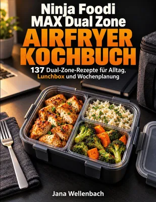 Produktbild von Ninja Foodi MAX Dual Zone Airfryer Kochbuch