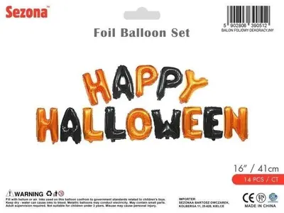 Produktbild von Happy Halloween-Luftballon, 41 cm