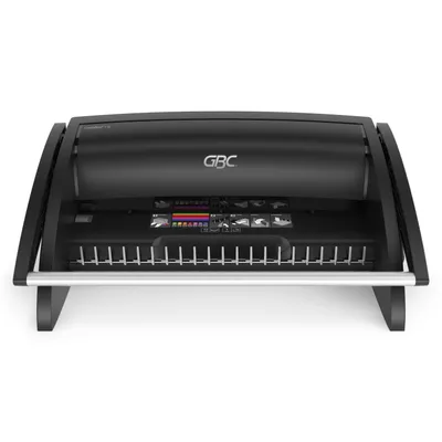 Produktbild von GBC CombBind C110 Bindegerät, Kamm-Bindegerät, Manuell, 195 Blätter, Schwarz