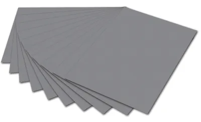 Produktbild von Folia 614/50 84, Grau, A4 (210 x 297 mm), Einfarbig, 300 g/m², 50 Blätter, Deutschland
