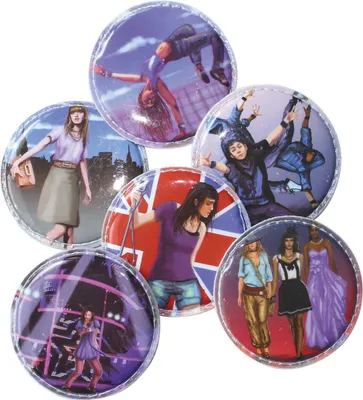Produktbild von Ergobag Klettie-Set 6tlg. Superstar