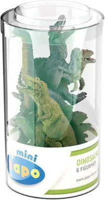 Image de papo 33018 Set de mini-figurines de dinosaures