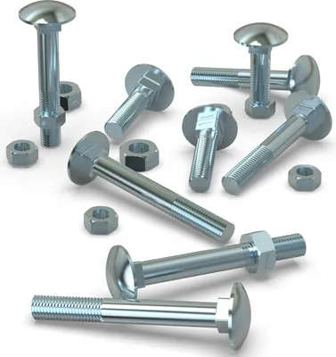 Produktbild von 20 AUPROTEC Schlossschrauben M8x50 + Muttern