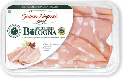 Produktbild von Motradella Bologna IGP Affettata 80g - Gianni Negrini