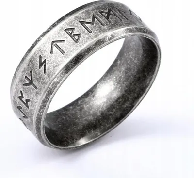 Obrázek produktu pro VIKING 316L AMULET 212 Stříbrný ocelový prsten