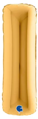 Produktbild von Folienballon Buchstabe "I", 40 ', Gold
