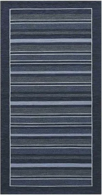 Obrázek produktu pro Velurový protiskluzový koberec STYLE 55X190 cm MODRÝ | GalleriaFarah1970