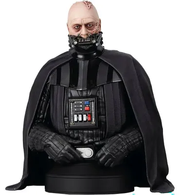Image de Buste Star Wars, épisode VI, Darth Vader (sans casque), échelle 1/6, 15 cm
