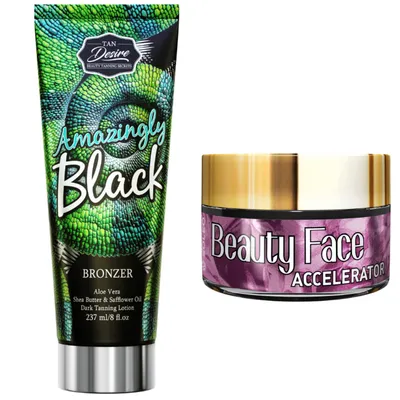 Obrázek produktu pro Tan Desire Amazingly Black + Beauty Face jar