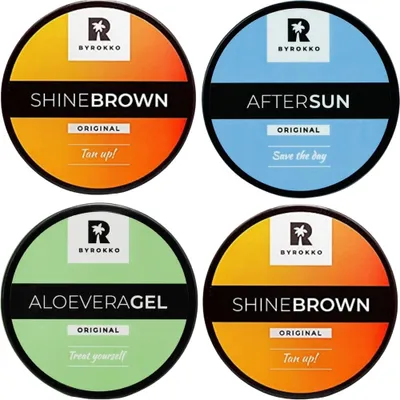 Produktbild von Set Byrokko Sunkissed Sonnenpflege-Set