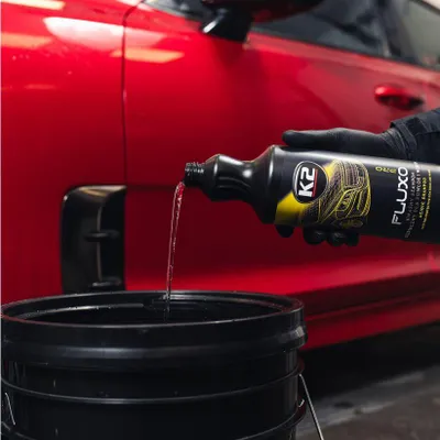 Produktbild von K2 FLUXO PRO 1L Säureshampoo sicher für Keramikbeschichtungen und Wachse