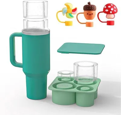 Obrázok produktu pre Zelená silikónová forma na ľadové kocky