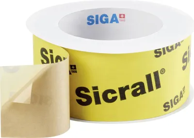 Produktbild von Siga Klebeband Sicrall 15 m x 6 cm gelb