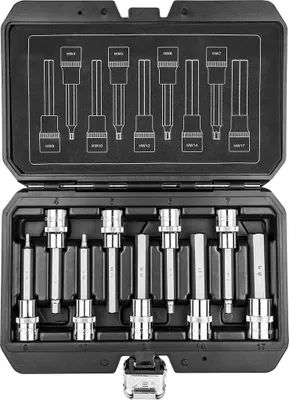 Obrázok produktu pre NEO TOOLS Šesťhranné bity na hlavici 100 mm, sada 9 ks.