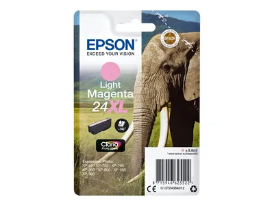 Produktbild von EPSON Inkjetpatrone Nr.24XL foto light magenta C13T24364012