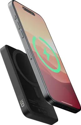 Zdjęcie produktu dla Xtorm Wireless Powerbank 5000 mAh - magnetyczny powerbank z USB-C, bezprzewodowa bateria zewnętrzna MagSafe kompatybilna z iPhone 15 Pro Max/Pro/15/14 Pro Max/13 Pro