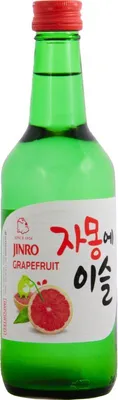 Produktbild von [ 360ml ] HITEJINRO Soju Jinro Grapefruit / Soju mit Grapefruitgeschmack Alc. 13% vol.