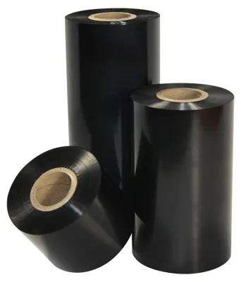 Image de Zebra 5555 Wax/Resin - 10 - noir - 110 mm x 30m - ruban d'impression - pour Zebra PT400, PT403, G-Series GK420t (05555BK110D)