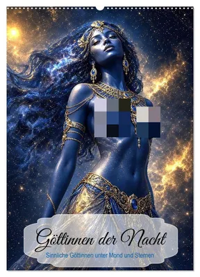 Produktbild von Göttinnen der Nacht (Wandkalender 2027 DIN A2 hoch), CALVENDO Monatskalender