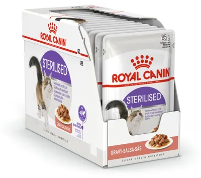 Obrázek produktu pro Royal Canin Feline Sterilised in Sosse, Dospělý jedinec, 85 g