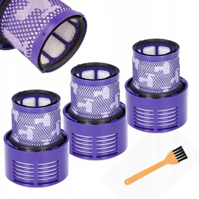 HEPA-Filter 3er Set für Dyson V11/V15, waschbar, 99,97% Filterleistung