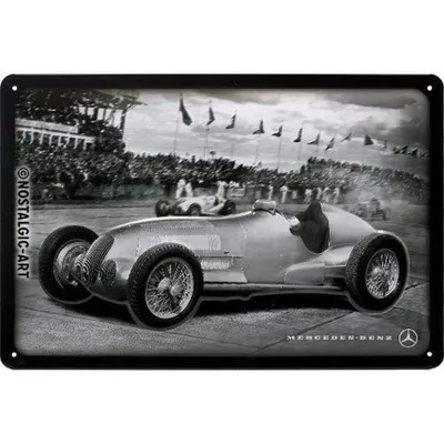 Zdjęcie produktu dla Metalowy Plakat 20 X 30Cm Mercedes Benz