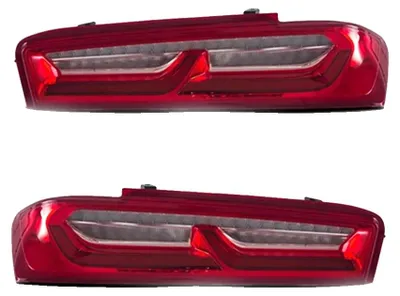 Zdjęcie produktu dla Montaż tylnej lampy, źródło światła LED, łatwa instalacja, kolor: czerwony, przezroczysty
