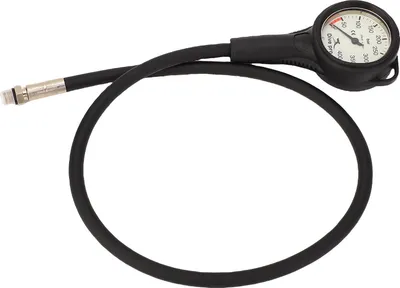 Produktbild von Tauchmanometer Schwarzer Rahmen Weißes Zifferblatt Leicht ablesbares Eintauchmanometer zur Druckmessung