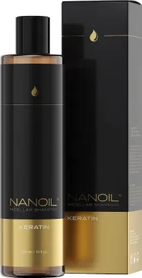 Produktbild von Nanoil Keratin Micellar Shampoo 300 ml