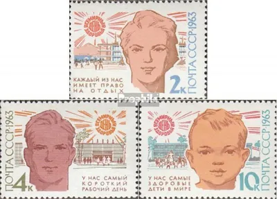 Produktbild von Briefmarken Sowjetunion 1963 Mi 2744-2746 (kompl.Ausg.) postfrisch Weltgesundheitstag