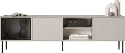 Produktbild von MIRJAN24 TV-Schrank Domi 200 3D mit drei Drehtüren (Farbe: Cashmere)