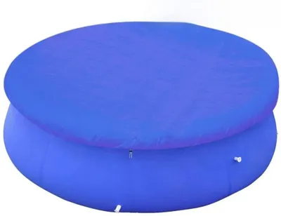 Obrázek produktu pro Plachta na zakrytí bazénu, kruhového tvaru, vyrobená z polyethylenu, průměr 360-367 cm