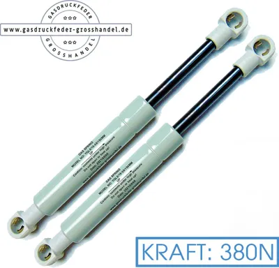 Produktbild von Gasdruckfeder Ersatz Liftomat 50N-450N 198mm Gasdruckdämpfer