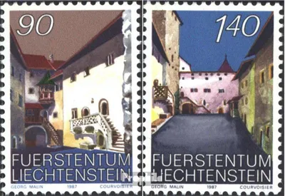 Produktbild von Briefmarken Liechtenstein 1987 Mi 919-920 (kompl.Ausg.) postfrisch Freimarken