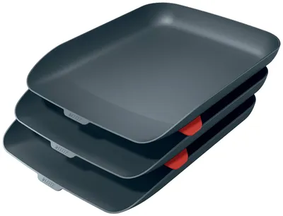 Productafbeelding van LEITZ 5358-20-89 LEITZ Set briefhouders, model Cosy, DIN A4, polystyreen, grijs