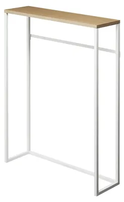 Image de YAMAZAKI - Console d'entrée métal et bois - L60 cm