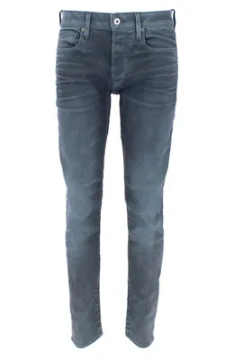 Produktbild von G-Star Raw Denim - 3301 Slim Loomer Grey Stretch Denim Herren Jeans, G-Star Farben / Passform:DK Aged Cobler, Jeans Größen:W31/L32