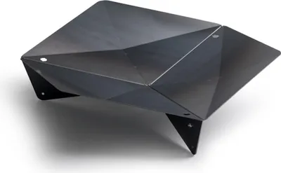 Image de höfats Bol de feu TRIPLE 90 acier Corten Ø 90 cm Barbecue Feu de camp