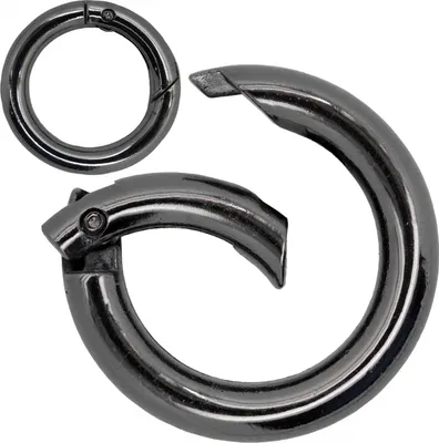 1 Ring Karabiner Innen-Ø18mm anthrazit