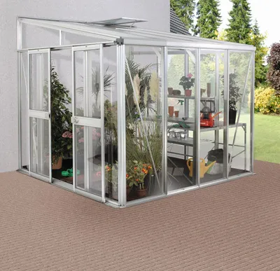 Produktbild von Vitavia  Gewächshaus Helena 7000 ESG 4mm u. Dach HKP 10mm, alu, 266705
