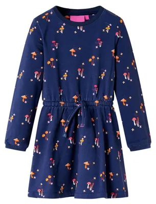 Immagine prodotto di vidaXL Abito da bambino blu navy 128