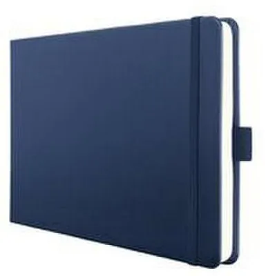 Productafbeelding van Notitieboek Conceptum A5 liggend, donkerblauw, met stippellijnen