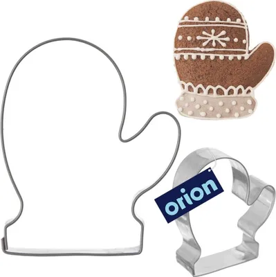 Obrázok produktu pre Orion vykrajovač na sušienky vykrajovač na sušienky forma na sušienky na perníky z nehrdzavejúcej ocele rukavica 5,5 cm