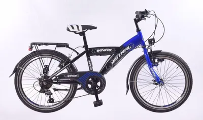 Produktbild von 26 Zoll Kinder Jungen Kinderfahrrad City Fahrrad Bike Rad Mistral Blau