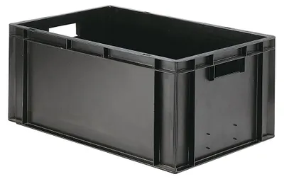 Produktbild von WETEC Lagerbehälter Economy, ESD, 400 x 300 x 120 mm, Unterfass (Lagerkasten)