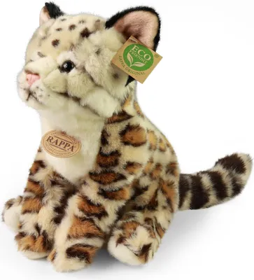 Obrázek produktu pro RAPPA Plyšový ocelot sedící 28 cm ECO-FRIENDLY